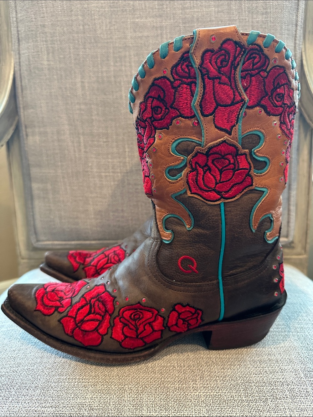 Ariat women’s Rodeo Rosita western boots Quincy Collection. Size 9.5 - Picture 5 of 17